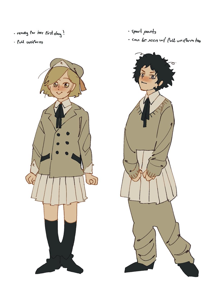 mocha26789's tweet photo. modern school headcanons https://t.co/ydBNNKu0fZ