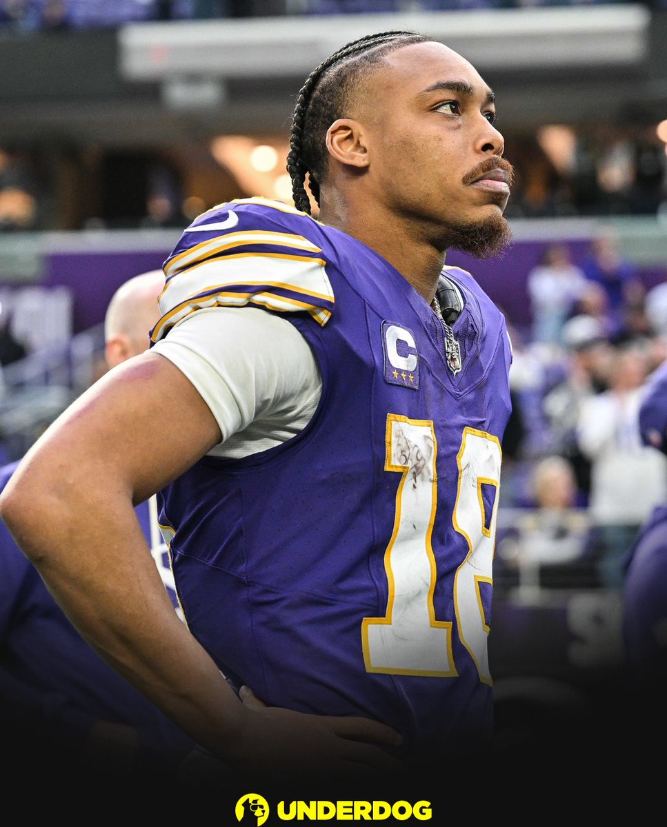 UnderdogNFL's tweet photo. Notable players out for Week 4:

Justin Jefferson
Caleb Williams
Jayden Daniels
DeVonta Smith
Breece Hall
Travis Etienne
Dallas Goedert
Terrance Ferguson
Jadarian Price
Adonai Mitchell
Rachaad White https://t.co/g6oyKdm20W