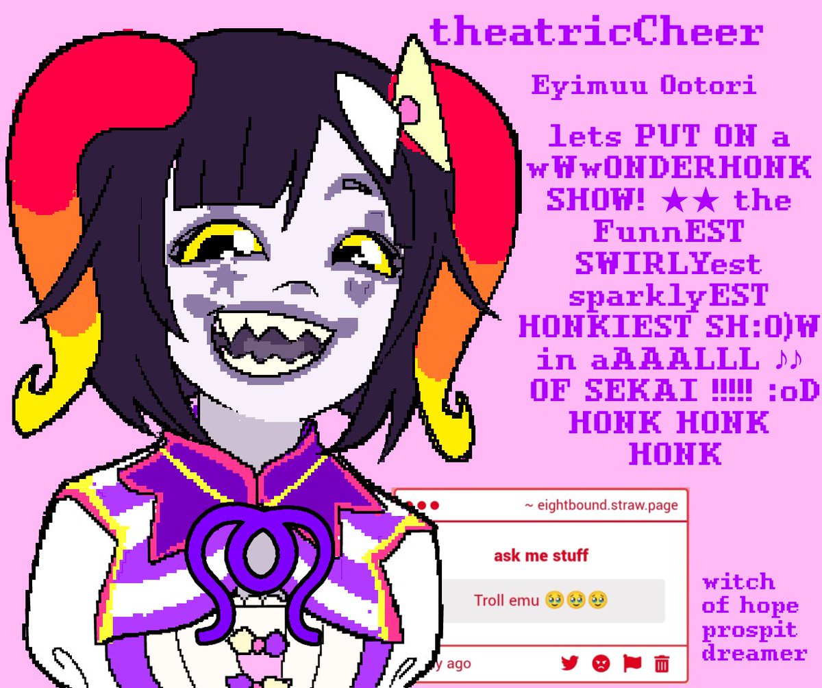 trollkito's tweet photo. can't find the original post, so reposting  my troll!emu drawing :o)

rlly old but I wanna bring her back! https://t.co/1LOJdPGSNY