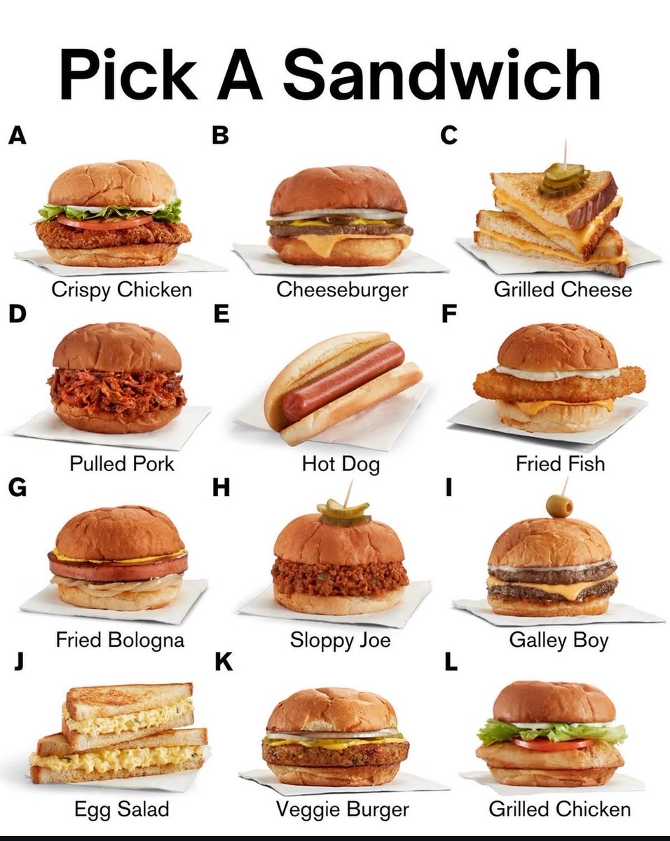 SheKnowsBall_'s tweet photo. Which sandwich are you choosing? https://t.co/tj3jG1OLh1