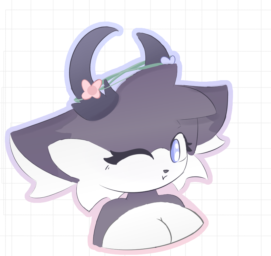 pncsrGD's tweet photo. @AbbleFritters quick little doodle, i love fuzzies with horns :3 https://t.co/8eVuNtGaVU