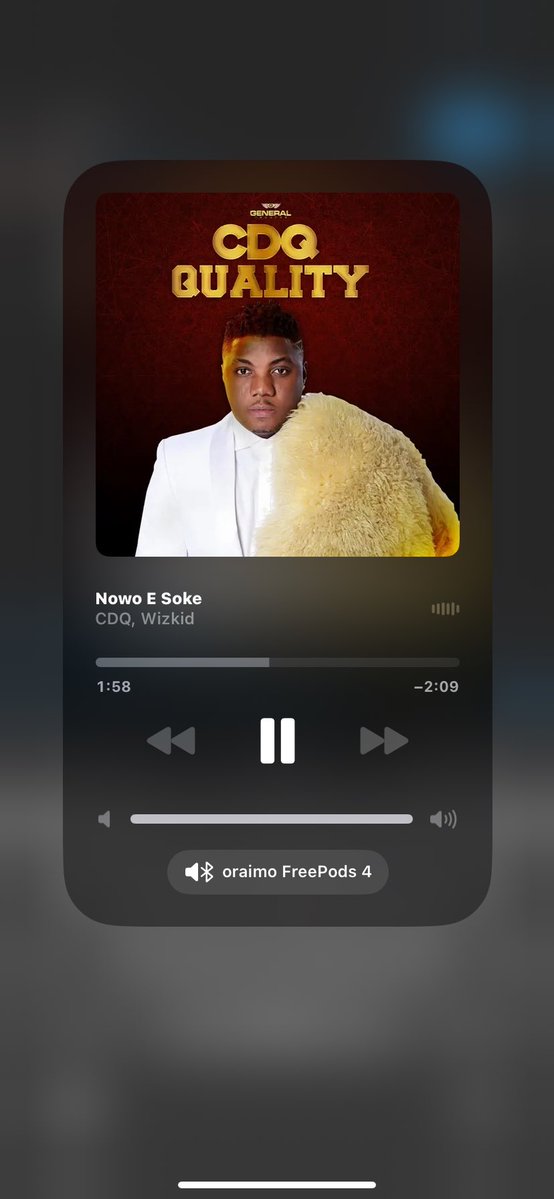 NostalgiaGbedu's tweet photo. 6th entry 🔥🔥🔥
Rapper and singer mash up 
Club banger,we all enjoyed this banger
Feel the vibe and enjoy my Nostalgia gbedu
Big ups to @CDQMUGABE and @wizkidayo 
Jammmmmmmmms
#4EverClassicFeaturings https://t.co/B3lld7cbrn
