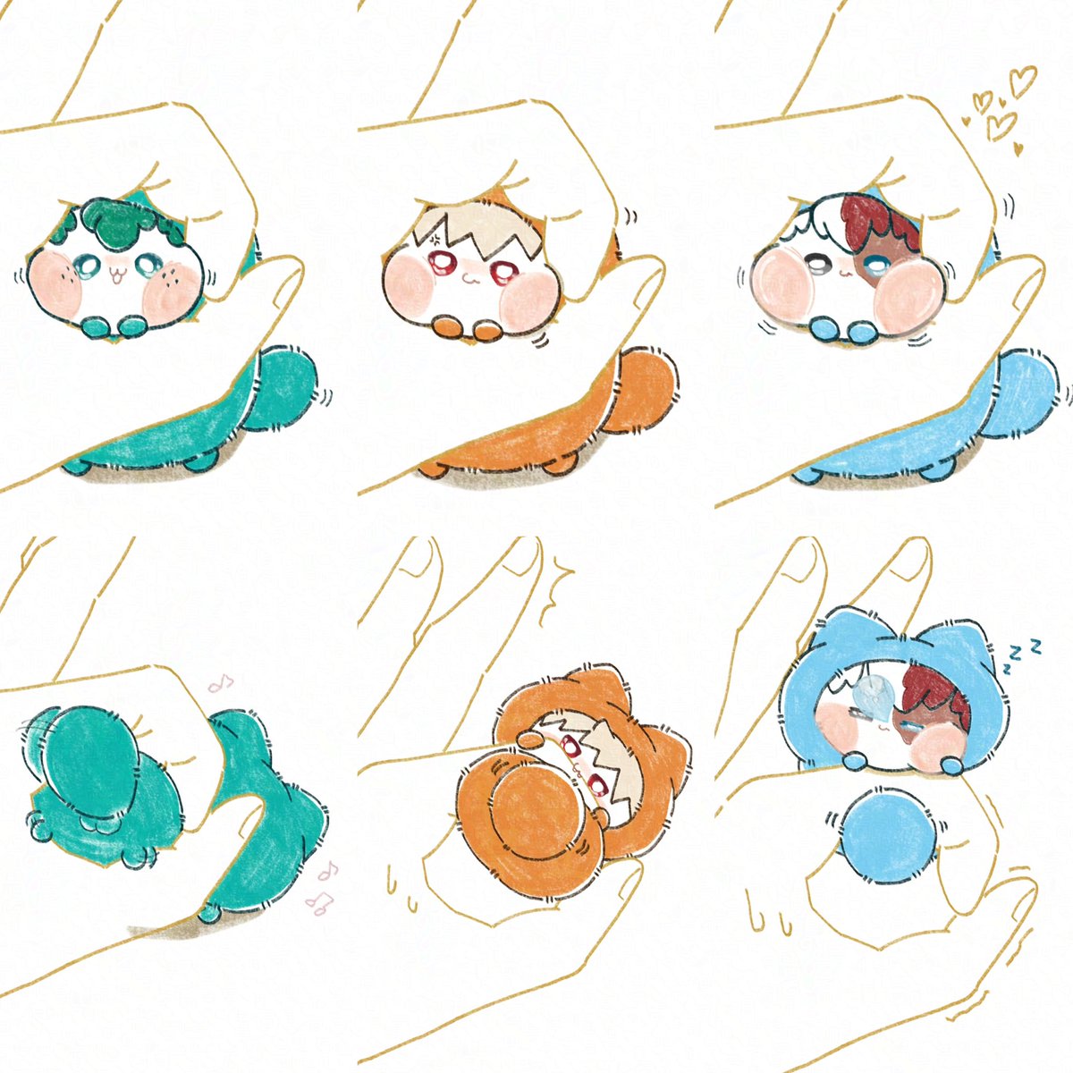 pocha7origin's tweet photo. ちみ👌💚🧡🩵 https://t.co/jno1MnmY8i
