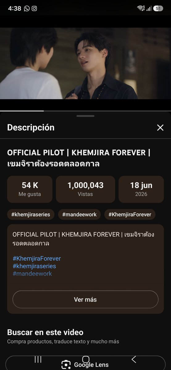 Dramatick0s's tweet photo. Lo logramos, lo logramos!!! 

Khemjira espacial llegó al millón, nos costó, pero acá estamos y muy pronto UKE 

#KengNamping
#เก่งน้ำปิง
#KengHarit 🦆
#nampingster 🐰 https://t.co/GnZ0iF99uH