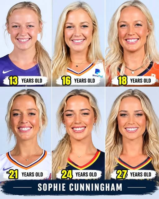 GregB_TX's tweet photo. Sophie Cunningham over the years: https://t.co/YkApG8Tijc