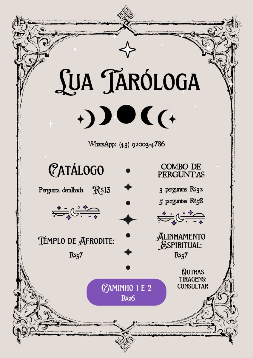 luarosstarot's tweet photo. catálogo e feedbacks 💘✨

tiragem, tarot, taróloga, baralho cigano, oráculo, previsão, mesa aberta, lenormand, consulta, cartomante, leitura https://t.co/sWEzjDy9ZM