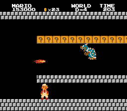 personalplexus's tweet photo. FACTOID 3: did you know in smb2j, there's technically a mario character to yet reappear in future games. fake bowser, or known as "bowser's brother" to old gaming guides, is the blue bowser that appears in 8-4 or d-4. he's really only self contained to the original famicom smb2j https://t.co/e6Tjq4j3Be
