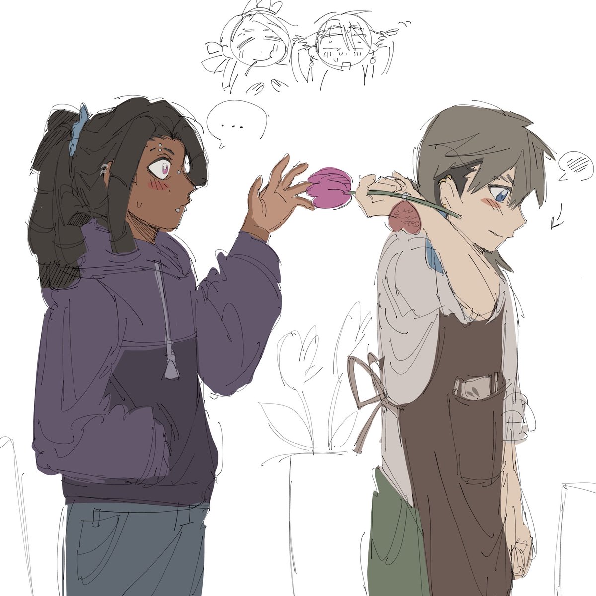 ark_syy's tweet photo. i got lazy for this one ok..
day 2 - flower shop

#autober #janka https://t.co/OtNadnYxfE