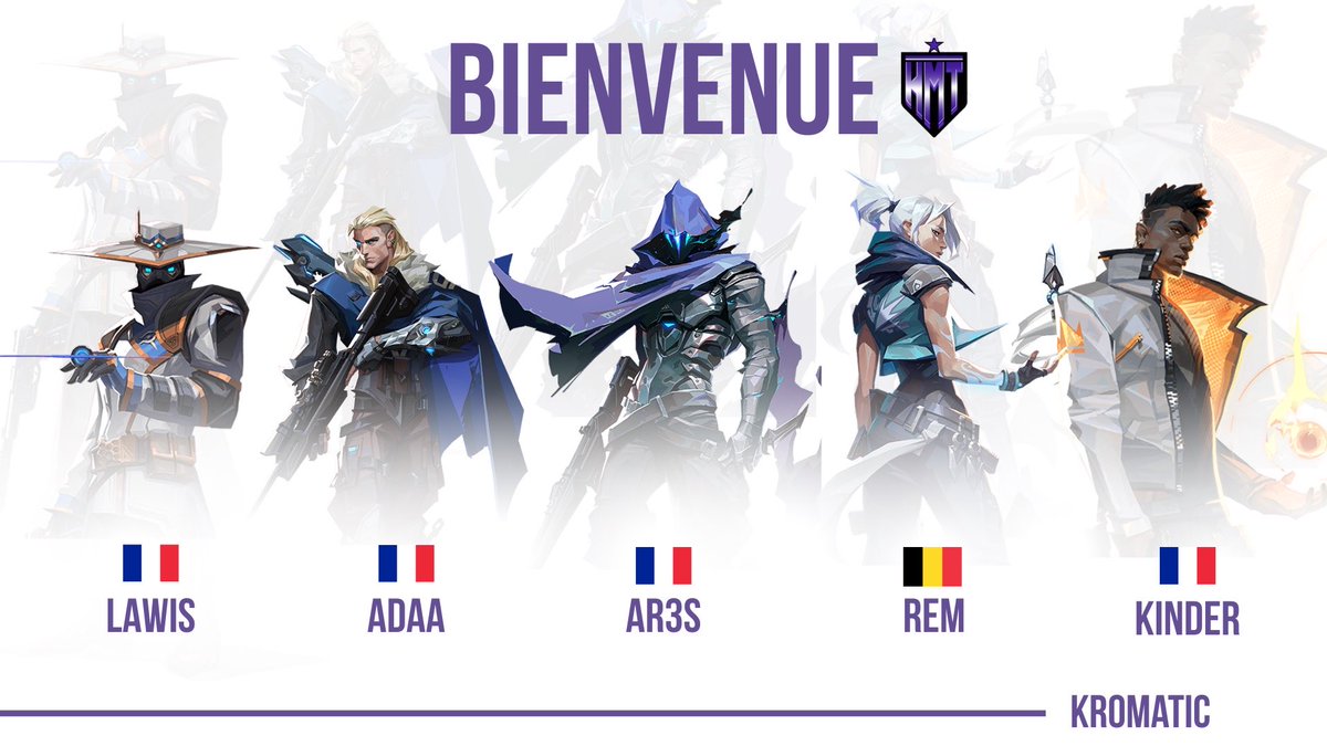 Nyxavlr's tweet photo. J’ai le plaisir de vous annoncer que ce week-end nous participerons au @ProjectBlender_  sous le nom de KA-CHOW 

Compo:
🔸@Adaaa68 
🔸 @rem_vlr 
🔸 @Lawis7_ 
🔸 @Ar3s__VLR 
🔸 @_Kinder225
🔸@M4gicKmXVLR sub

Nous seront cast par @JC_jayko sur Twitch de Kromatic 🤍💜 https://t.co/TKw4DN6t58