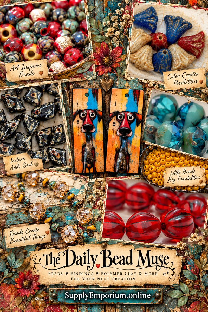 teribears's tweet photo. Who let the dogs out? 😏
It was me. I let the dogs out. 🐕
Yesterday buried treasures. Today, the dogs found the bead table…they may have discovered something else. 👀📿
Follow the bead blog trail 🐾

https://t.co/r93ZdeNgWb

#DailyBeadMuse #Beads #JewelryMaking #SupplyEmporium https://t.co/1NBXkWwCnF