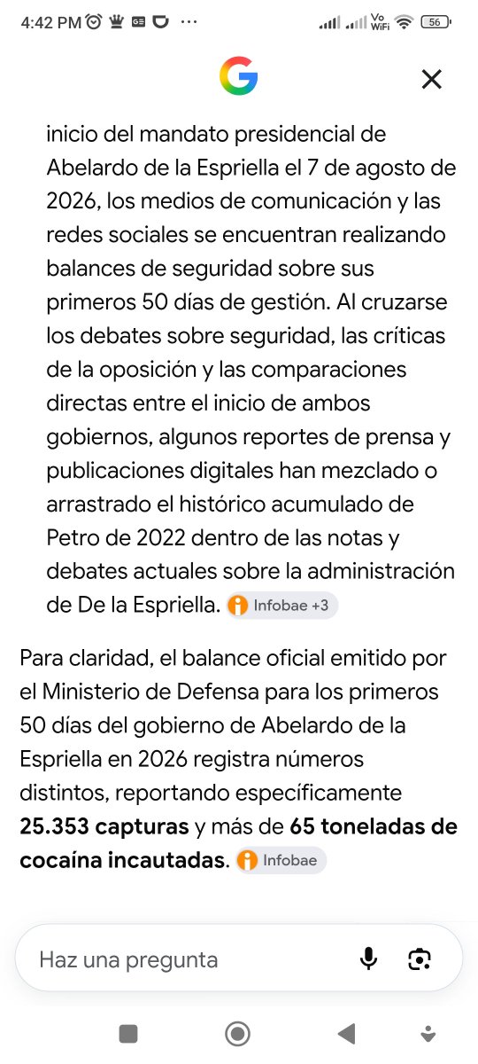 viviaqh28's tweet photo. @Clarains1181216 @ElizbethCristi7 @ABDELAESPRIELLA Felicidades por usar la información de petro, para Abelardo. Ni si quiera en eso supera a petro. Abelardo solo incautó la mitad. Pobre bot, ni para verificar información servis https://t.co/4fl8g0LhrN