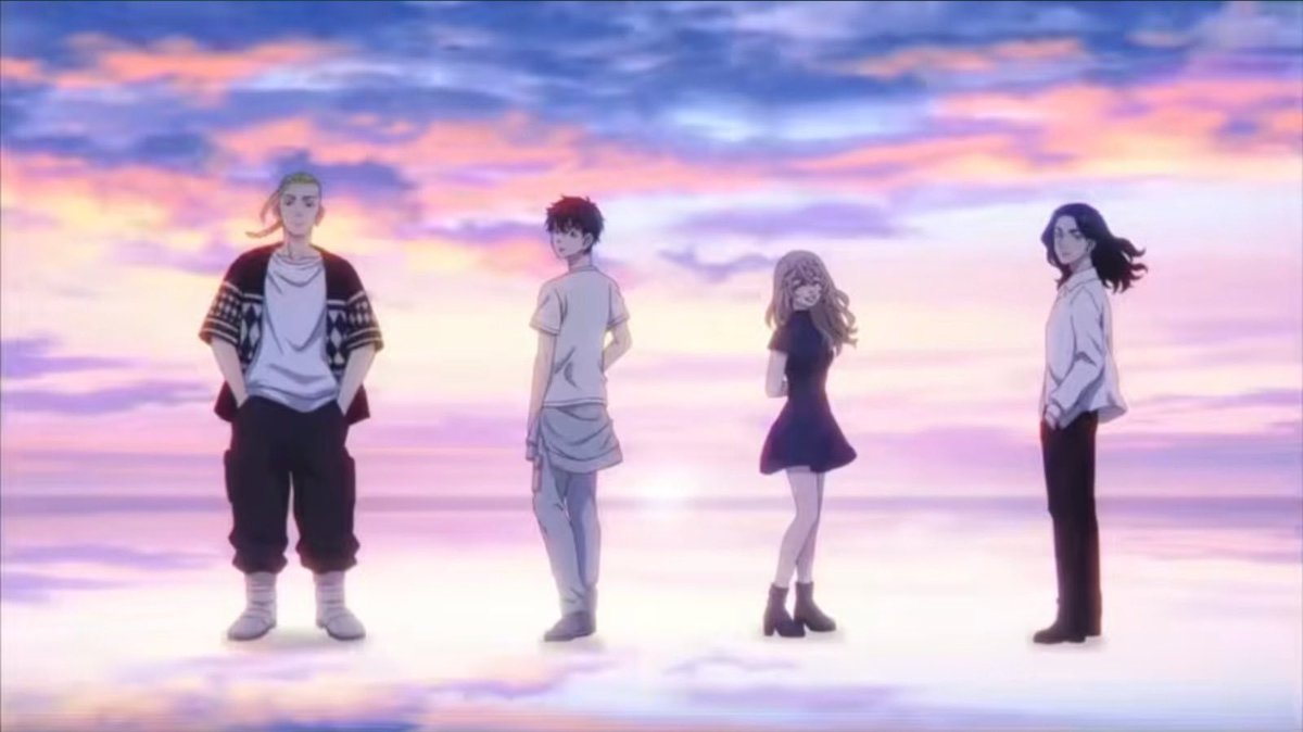 tamiirguezz's tweet photo. esta imagen en la intro de la 4° temporada es criminal 😭😭 #TokyoRevengers https://t.co/oA2Hg1FhEG