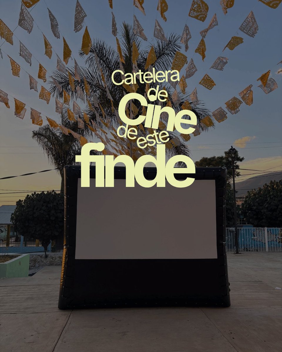 nolirome's tweet photo. Les comparto hartas actividades chidas entorno al cine, de este fin de semana, ningún GPI, tienes opciones en CDMX, Tehuacán y Oaxaca 🤍🍿. https://t.co/xCO7WVPOS0