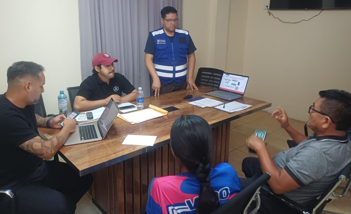 sutranperu's tweet photo. En Piura, visitamos a las empresas Dora, Ittsa Bus, Ettisa, Dorado, Jehová Ilumina Mi Camino, Servicios Generales Cinco Ases, Cavero Vip, Ruteando el Norte, Piura Adventures y Punto Blanco, orientándolas para reducir incumplimientos e infracciones y aportar un transporte seguro🇵🇪 https://t.co/VK46GNKnYT