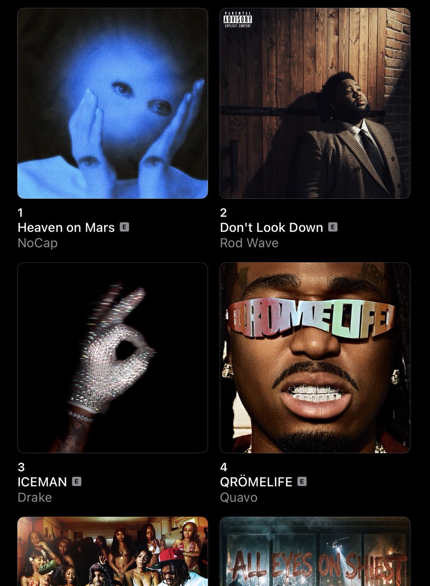 NoCap's tweet photo. That was fast, thank yall 🛸 @AppleMusic https://t.co/KLInpD3fHw