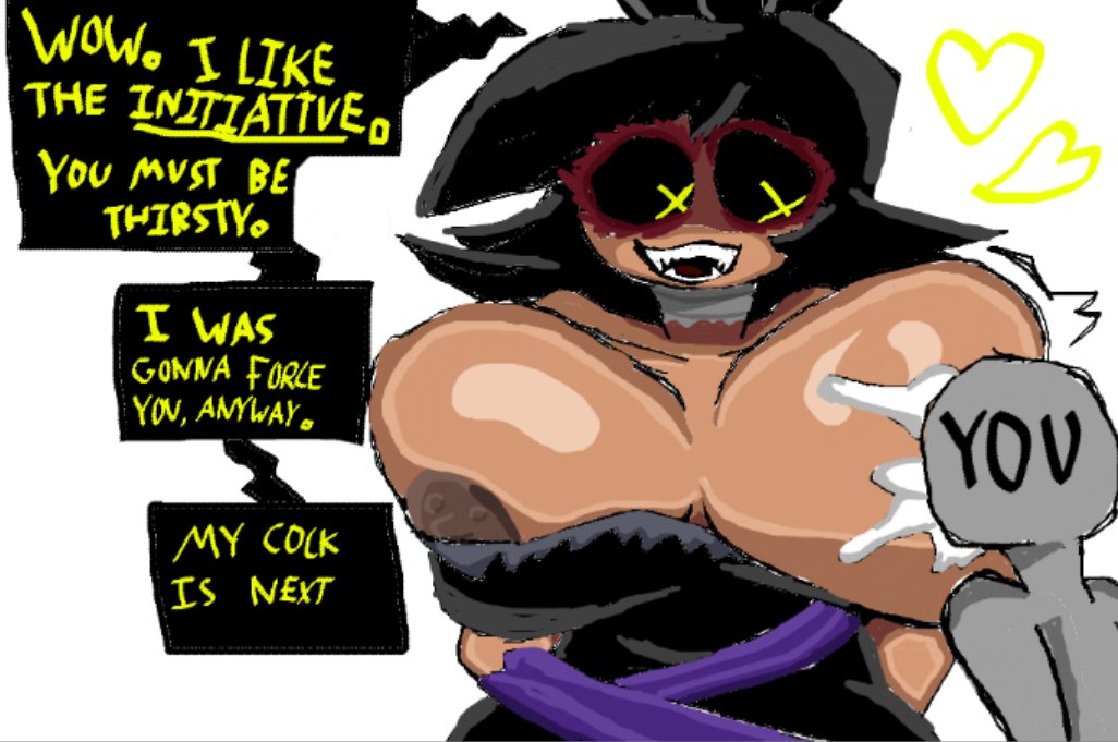 PragioNSFW's tweet photo. #cyn #murderdrones #cynmurderdrones #mdtwt #cynessa

this is promotion for you guys to hit the like goal

if you hit the like goal, she won't fuck your throat with her dick! pretty good deal, right? https://t.co/mCrmiqnGtT
