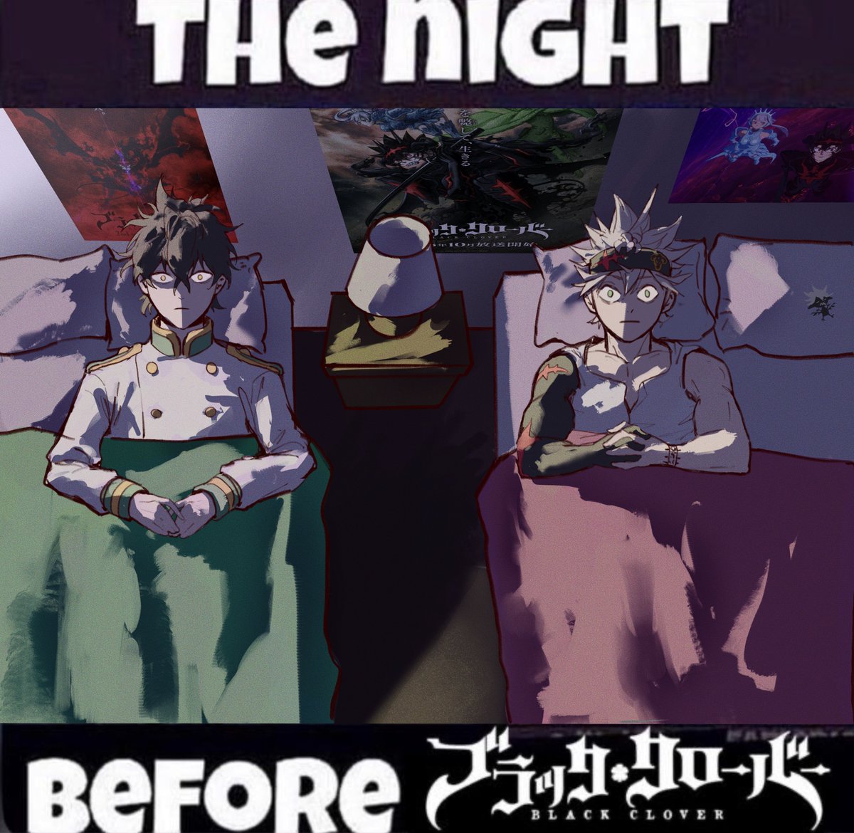 Kisanyy's tweet photo. BLACK CLOVER TOMORROW https://t.co/eLJNdStqYu