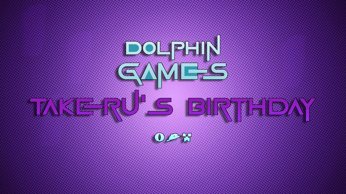 takeruKR's tweet photo. DOLPHIN GAMES X MI CUMPLE🥳

El sabado 17 DE OCTUBRE, celebraré mi cumpleaños haciendo una repe de DOLPHIN GAMES con @bySercuo :D

¿Quién quiere participar? comenten para jugar👇

También un ❤️ y ♻️ nos ayudarias! https://t.co/qco6Ur2Z8Y
