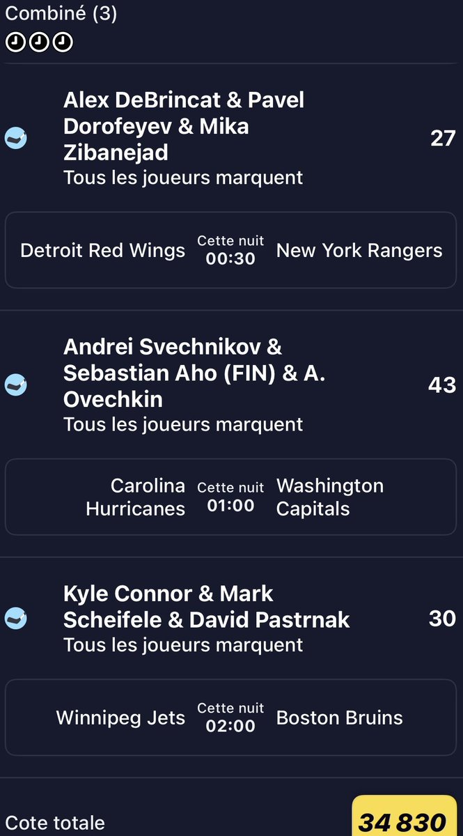 Bets2CarnageH24's tweet photo. Barbosa, Suarez, David, 14 Robertson 37 #nhl https://t.co/Et1wAIeh65