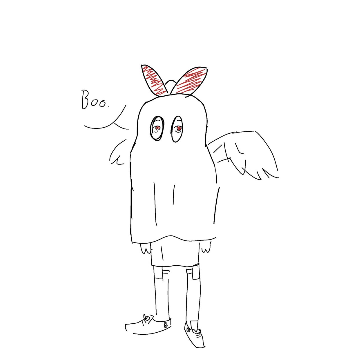 Mothdud1's tweet photo. Chiyo's high effort halloween https://t.co/yTo5ulV4gE