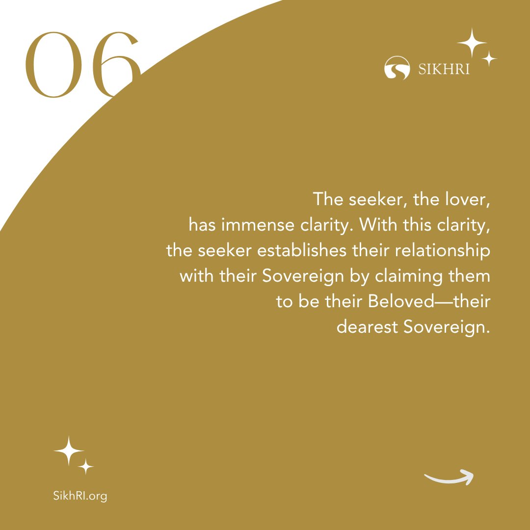 SikhRI's tweet photo. In this world-play, there are those seekers who deeply long for their Beloved’s presence. These seekers are deeply in love and focus all their efforts on revering their Sovereign.
#SoPurakh #Love #Sabad #IkOankar #Nam https://t.co/syWN2hlSvS