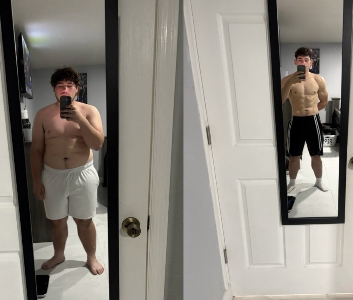 Andrewstaysdisc's tweet photo. @ManOfFocus_ That’s a fact!!

I fell down 100 times got up 101 day 213 (237lbs ➡️ 158lbs) I ain’t done 😤 https://t.co/7d9AzKsojD