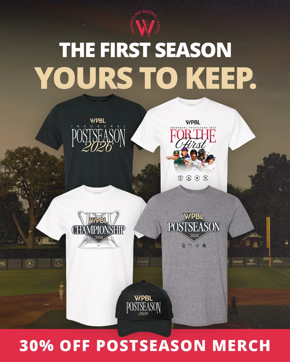 wpbl_official's tweet photo. The first season only happens once. Own a piece of history. https://t.co/6oIiXyP1oW