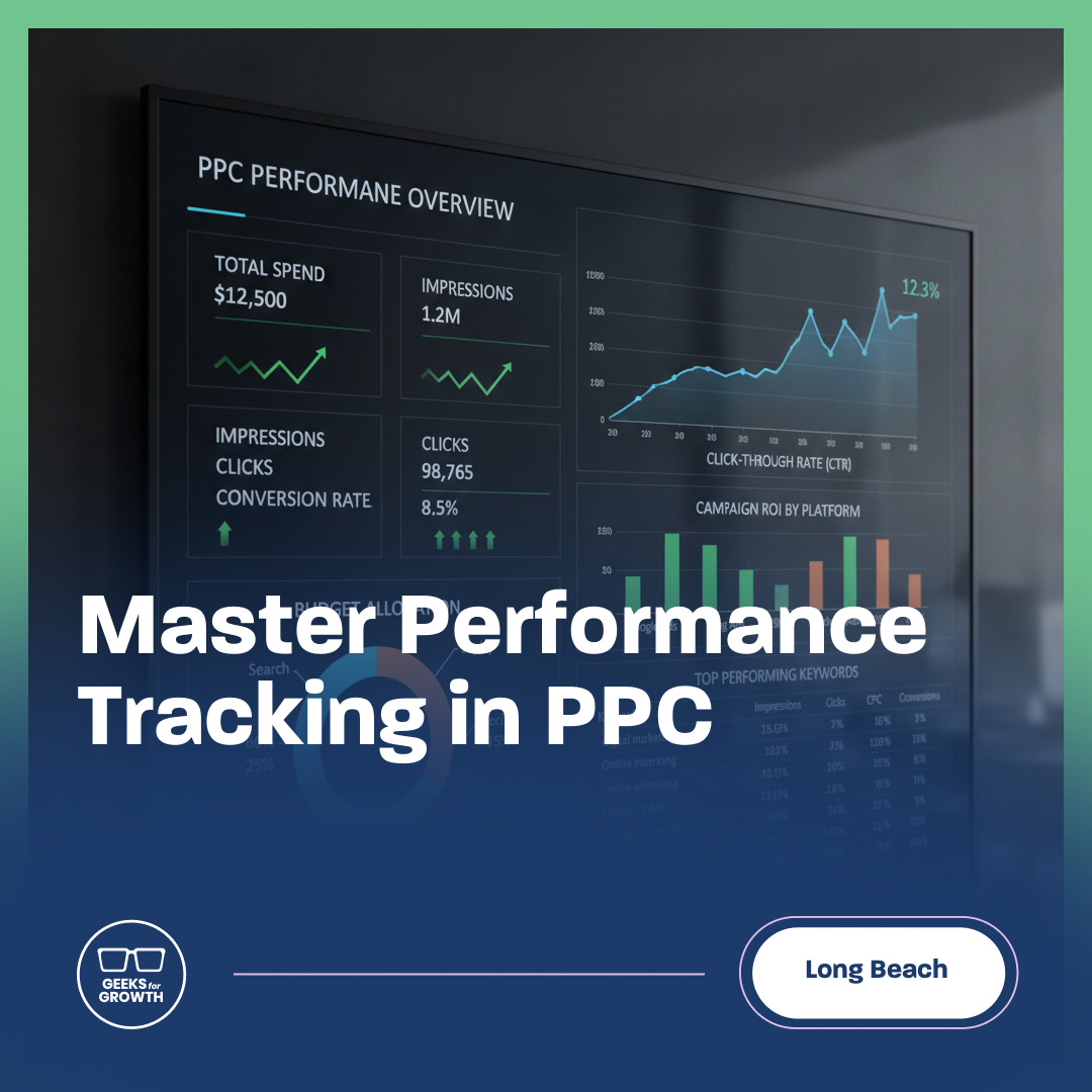 TGG_LongBeach's tweet photo. Understanding performance tracking in Pay Per Click (PPC) advertising is essential for optimizing your campaigns. This includes analyzing key metrics such as click-through rates, conversion rates, and return on ad spend. By focusing on these areas, you can adjust your s... https://t.co/APNjDx5m7B