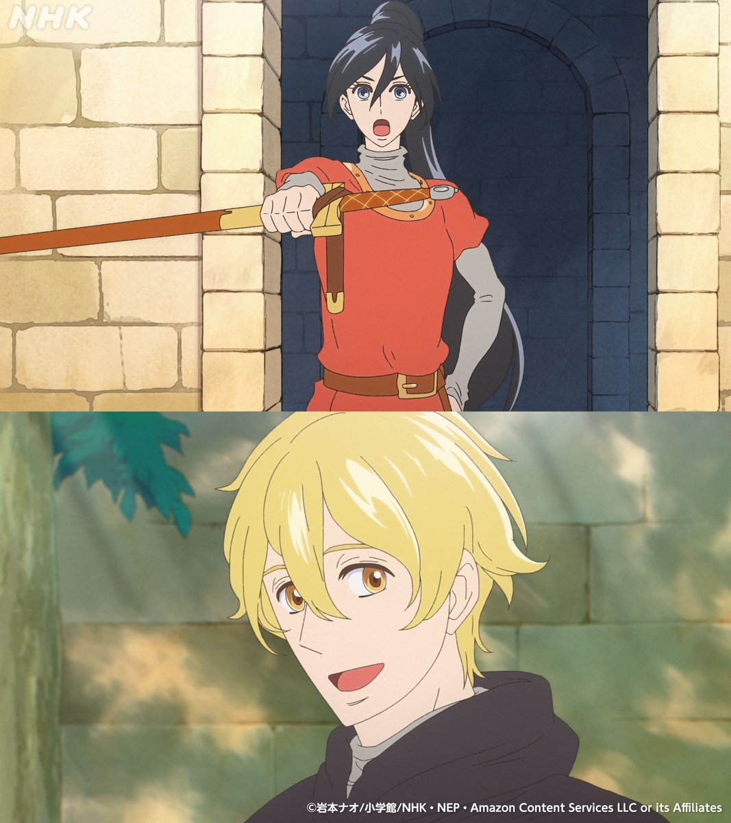 nhk_animeworld's tweet photo. 🏰マロニエ王国の七人の騎士⚔️
＼ 第1話はきょう午後6:25から！／

🛡(1)「七人の騎士」
｢眠くない｣｢博愛｣｢暑がりや｣｢寒がりや｣
｢獣使い｣｢剣自慢｣｢ハラペコ｣
七人の恋と冒険の行方は―

📺Eテレ3(土)後6:25｜[再]9(金)夜7:00
📱NHK ONE配信視聴▶️ https://t.co/34uO7XoMA4

#アニメマロニエ