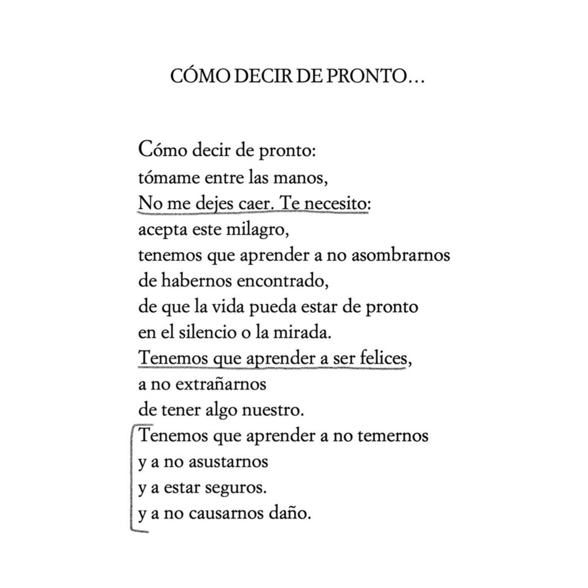 Ismaellg90's tweet photo. «Tenemos que aprender a ser felices». Este poemazo de Julia Prilutzky. https://t.co/OpUzpRaSo8