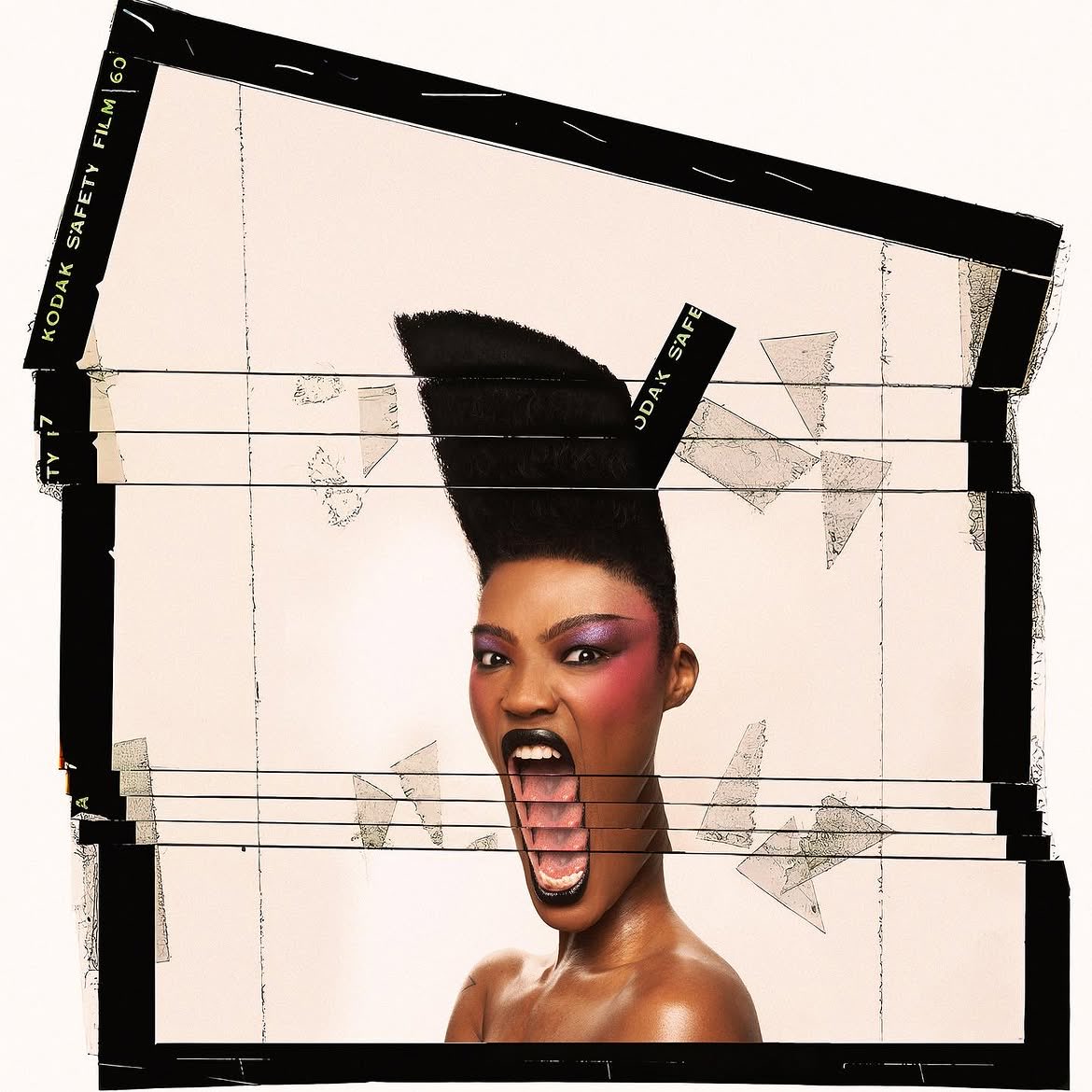 quenaissance's tweet photo. quen as grace jones (halloween, 2023) https://t.co/pwUF8c77Me