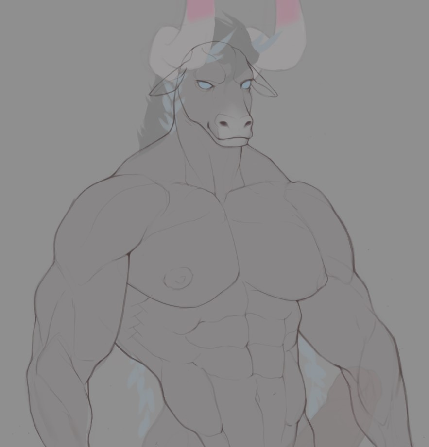 rabbittate's tweet photo. Asterius wip ~ https://t.co/ilSuWbX0Z5