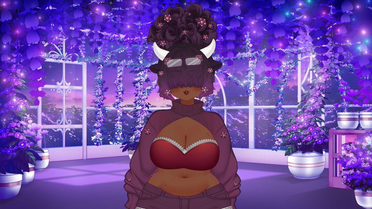 xCAMMOO's tweet photo. Guys look at this gorgeous queen!!! I really want to give a big thanks to @azusai_ for making this beautiful texture for the #MidnightMoshieModel💜

Tomorrow will be a great day to return! (´▽`ʃ♡ƪ) https://t.co/3ZwnswmjCP