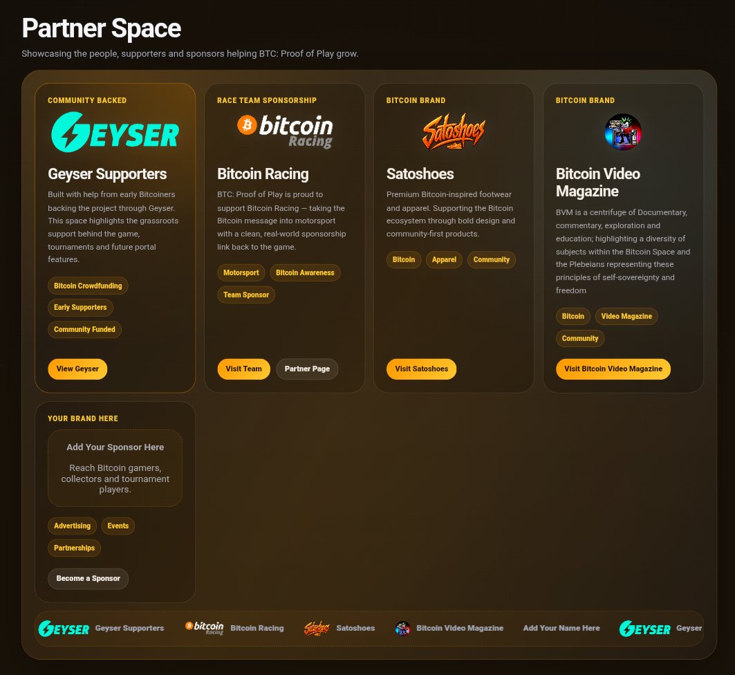 BTCProofofPlay's tweet photo. Here's a thought?
Support the local small bitcoin start ups, get involved, use bitcoin interchangeably and spread the word.
Partner up, collaborate, push the culture forward.
We all win ⚡😊
#Partners #Support #Bitcoin https://t.co/McDu6AwwZ6