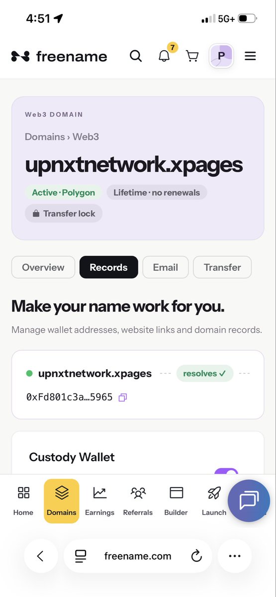 UpNxtNetwork's tweet photo. We are officially on .xpages! 🎉🎉

We plan on acquiring more Web3 identities!

Get your .xpages domain/ own it forever.
https://t.co/g4MZepEPUo https://t.co/IIJ0NshDRa