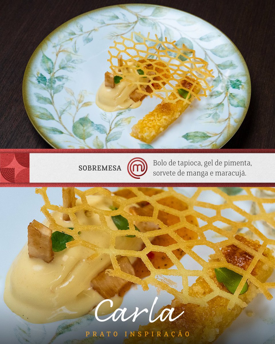 masterchefbr's tweet photo. Com um menu que homenageia o serão nordestino, Carla trouxe seus sabores em cada preparo, da entrada à sobremesa, para surpreender o paladar dos jurados! ✨ E por aí: qual prato deu mais água na boca? 👀 #MasterChefBR
📸 Renato Pizzutto https://t.co/X1yWopUU9j
