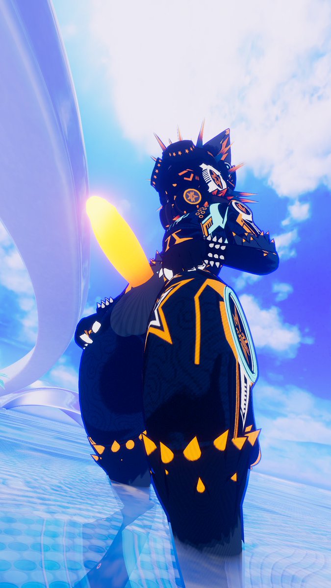 Filacc408's tweet photo. First time posting on this account, you know what time it is

#vrchatNSFW #protogen #glowingdick
#vrchaterp #furryyiff #yiff #protocock #vrchatyiff https://t.co/htqXD5vwOf