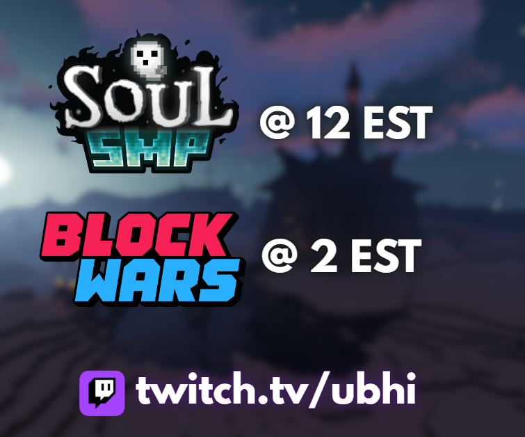 ubhilmao's tweet photo. Big Stream Tomorrow.
STARTING 11:30 EST. https://t.co/angLY8ri8o