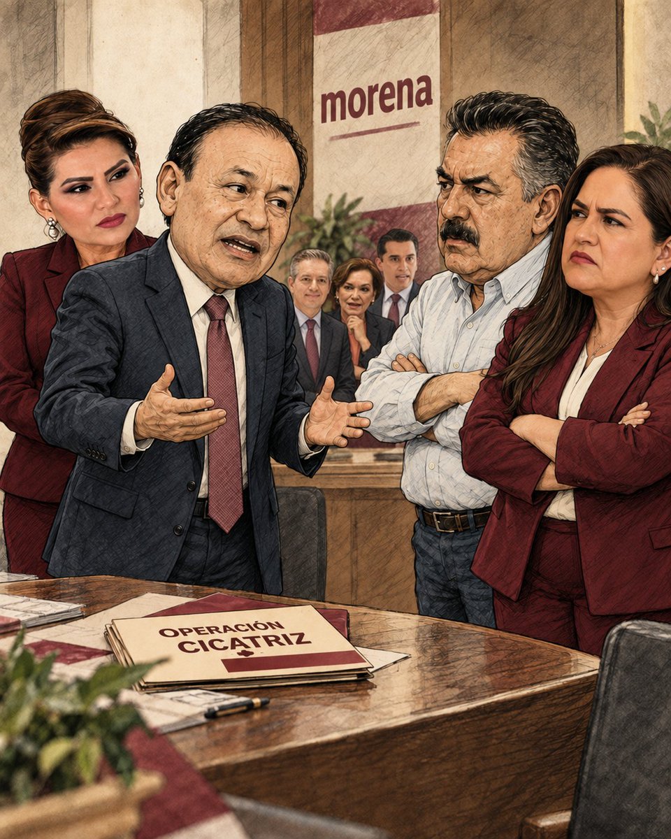 GrilloPlllo's tweet photo. Se complica Operación Cicatriz en Sonora
Por El Grillo Pillo

Dicen que después de toda contienda interna viene la famosa operación cicatriz, pero en Morena Sonora parece que antes de sacar el hilo y la aguja tuvieron que llamar al cirujano mayor. Lorenia Valles había anunciado que ella misma se reuniría con Javier Lamarque, Célida López, Froylán Gámez, María Dolores del Río y Omar del Valle para comenzar a recomponer lo que dejó el proceso interno. Sin embargo, por lo que se está viendo, la operación política terminó pasando por las manos del gobernador Alfonso Durazo. Y eso, más que un detalle de protocolo, dice bastante del tamaño de la herida. Lorenia habla públicamente de unidad y de convertir a los seis aspirantes en un solo equipo, pero cuando el gobernador tiene que entrar personalmente a suturar, quizá aquello no estaba tan terso como se quiso vender.

De acuerdo con información de primera mano compartida con esta columna, primero habrían entrado juntos Lorenia Valles, Froylán Gámez, María Dolores del Río y Omar del Valle con Durazo. Hasta ahí, reunión de familia, café, sonrisas y seguramente aquello de que aquí no pasó nada. Pero después vino lo interesante: Javier Lamarque habría entrado solo, a puerta cerrada, únicamente con el gobernador. Y cuando un político con la trayectoria, estructura y peso interno de Lamarque necesita conversación aparte, mientras los demás entran en paquete, no hay que ser adivino para entender que ahí había algo más que intercambiar buenos deseos. Lamarque públicamente ha dicho estar conforme con el resultado y sin quejas. Otra cosa es lo que políticamente tenga que procesarse después de una contienda de este tamaño.

Pero todavía falta la silla vacía. Célida López, siempre según esta información de primera mano, no se presentó al encuentro. Y en política las ausencias también hablan, a veces mucho más fuerte que los discursos. Después de que las cámaras la captaron visiblemente afectada durante la designación de Lorenia y de que durante meses construyó estructura, territorio y expectativa alrededor de su proyecto, que no haya acudido a esta primera ronda de reconciliación sería cualquier cosa menos irrelevante. Morena puede repetir cien veces la palabra unidad, pero la unidad no se decreta desde un micrófono ni aparece automáticamente cuando termina una encuesta. Se construye con acuerdos, concesiones, reconocimiento y, sobre todo, con ganas de todas las partes de volver a sentarse en la misma mesa.

Así que no, la cicatriz todavía no cerró. Apenas están buscando dónde poner el primer punto. Durazo parece haber asumido personalmente una operación que originalmente Lorenia presentó como parte de su nueva responsabilidad política, y eso coloca al gobernador otra vez como árbitro del morenismo sonorense. El verdadero examen para Valles no fue recibir la constancia en Ciudad de México. Empieza ahora, cuando tendrá que demostrar si puede convertir a quienes hasta hace unos días competían contra ella en operadores convencidos de su proyecto. Porque posar juntos es fácil y levantar la mano también. Lo difícil será conseguir que Lamarque movilice a los suyos, que Célida vuelva a sentarse en la mesa y que las estructuras derrotadas trabajen con entusiasmo por quien les ganó. Por ahora, más que operación cicatriz, aquello parece sala de urgencias.

El Grillo Pillo

@michelleriveraa @VictorMendozaL @sonorahoy @rosaliliatorrs @AguedaBarojas @DoctorShivago @hiramrodriguez1 @felguimor @chaposoto @yosoypaulinav @demiandu @solangelochoa @mensajero34 @Jorge_MoralesB @juanczuniga @KarlaMaEstrella @elalbertomedina @kioscomayor @SoledadDurazo @ChemaMontano @rynram @hilarioolea @LourdesLugo @Karina_BarrazaV @rafarenteria11 @sanchezmares85 @elchiltepin @DanielSanchezDo @MartinHolguin