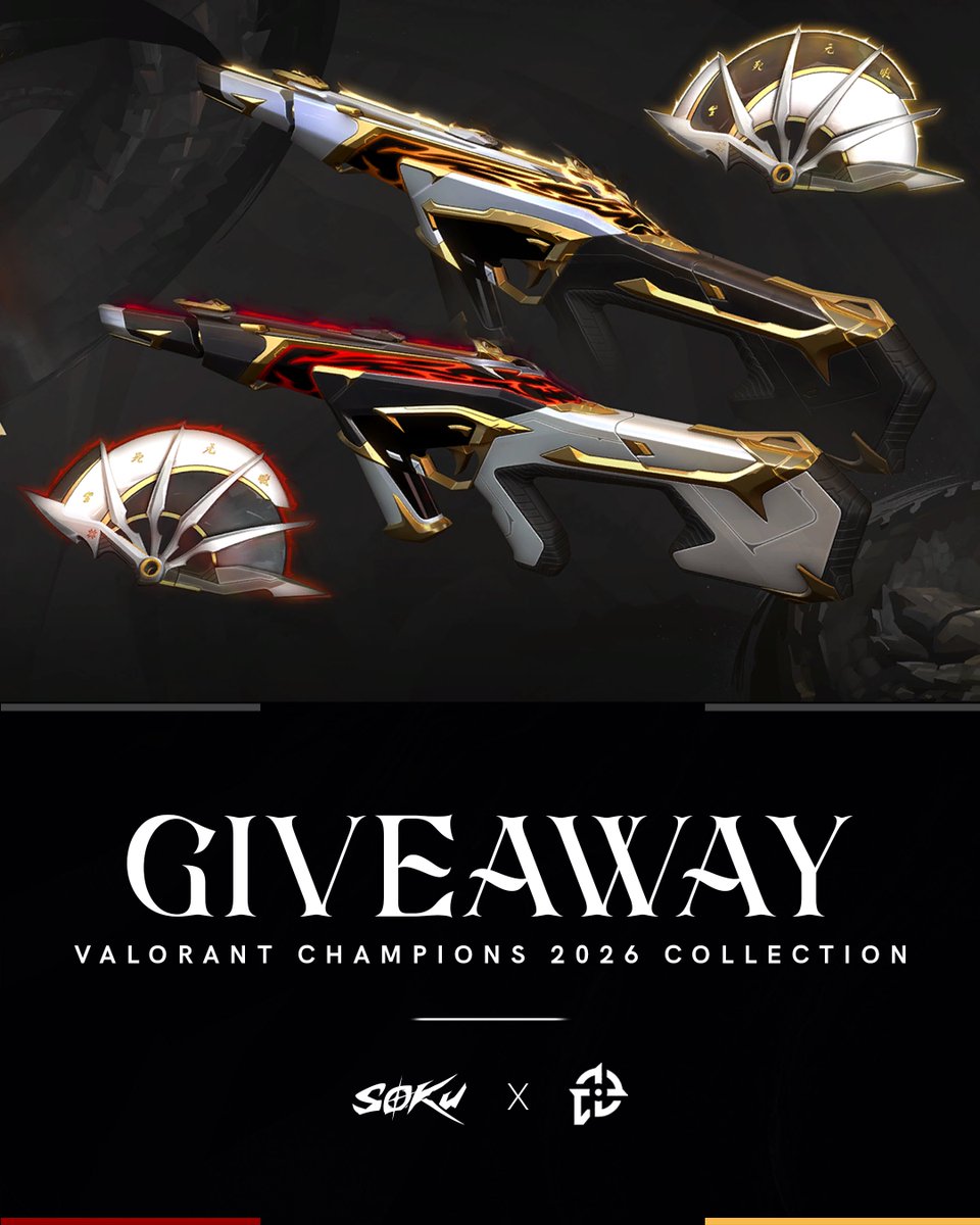 plusvt's tweet photo. Champions 2026 bundle giveaway 🏆

1️⃣ Follow @PlusVT and @SOKUGear 
2️⃣ Like &amp; RT 
3️⃣ Tag 2 Friends 

Winner Announced on 10/12 https://t.co/6SwhKGxzAE
