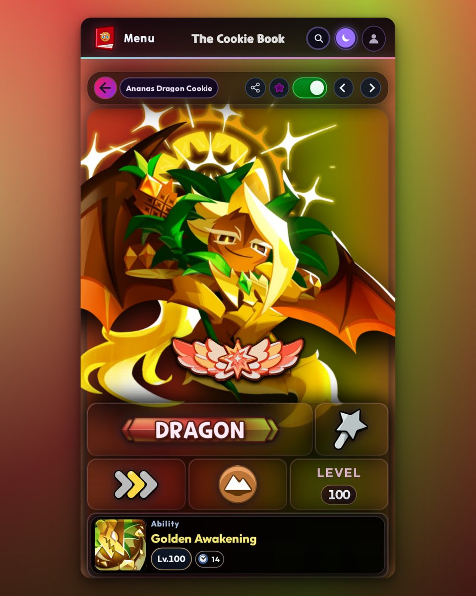 The_Cookie_Book's tweet photo. 📊 Who's SS tier right now?

Our September tier list: Ananas Dragon, Nether Queen and Pure Vanilla (Compassionate) lead the pack.

Agree? Drop your top pick 👇
https://t.co/Xe9vpsxHGo

#CookieRunKingdom #CRK https://t.co/0VfegxgwsO