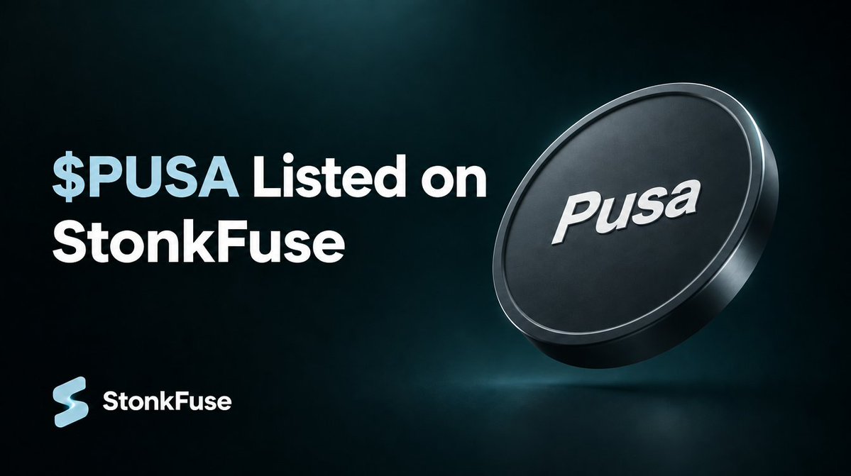 StonkFuse's tweet photo. $BLK &amp; $PUSA have officially been added to the StonkFuse launchpad. https://t.co/3reppwaywG