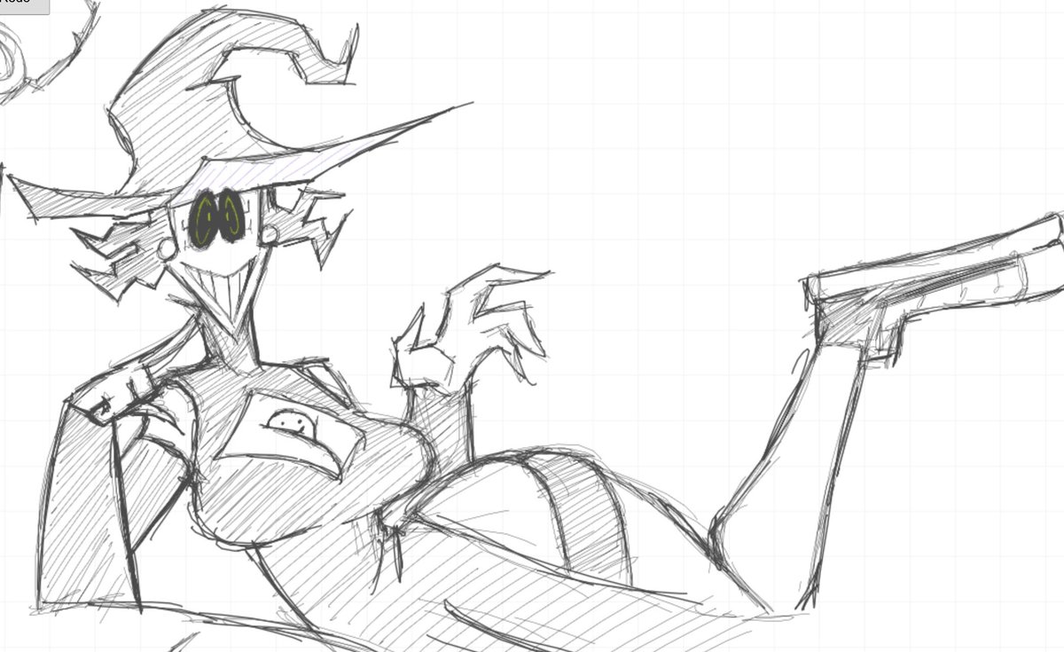 angle_bobangle's tweet photo. absolute baddie 

#spookymonth7 #sm7 https://t.co/6zzDp3U3Up