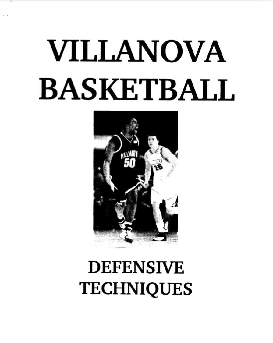 CoachLync's tweet photo. Villanova Basketball defensive techniques. https://t.co/LFeCY2trS5