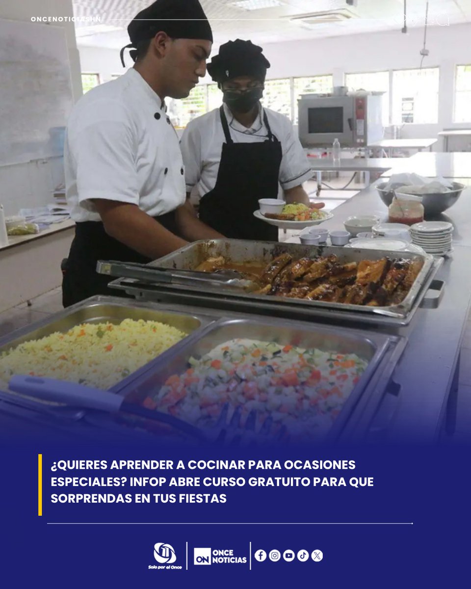 11_Noticias's tweet photo. 🎣🍲🫕Aprende o fortalece habilidades culinarias para que seas el centro de atención en los momentos especiales🔪😋🥩
Leer más: https://t.co/AoT77k5jog
#Infop #LaPradera #Cocina #FiestasEspeciales https://t.co/8kQ6Gp6XSV