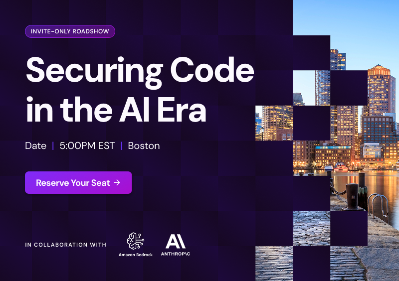Checkmarx's tweet photo. New York set the bar high. Boston, you’re up next. 👀Checkmate: The Tour heads to Boston October 6 with Checkmarx, Amazon Bedrock, and Anthropic for a conversation on securing software in the frontier AI era. CISO Kayla Williams will be joining the panel to share her perspective, too.

Then, we’re trading code for cuisine with a live fish breakdown, sashimi, dinner, and sake pairing with Chef David Bazirgan.

📅 October 6 | 5–8:30 PM
Reserve your seat: https://t.co/SF7GVEFyEP