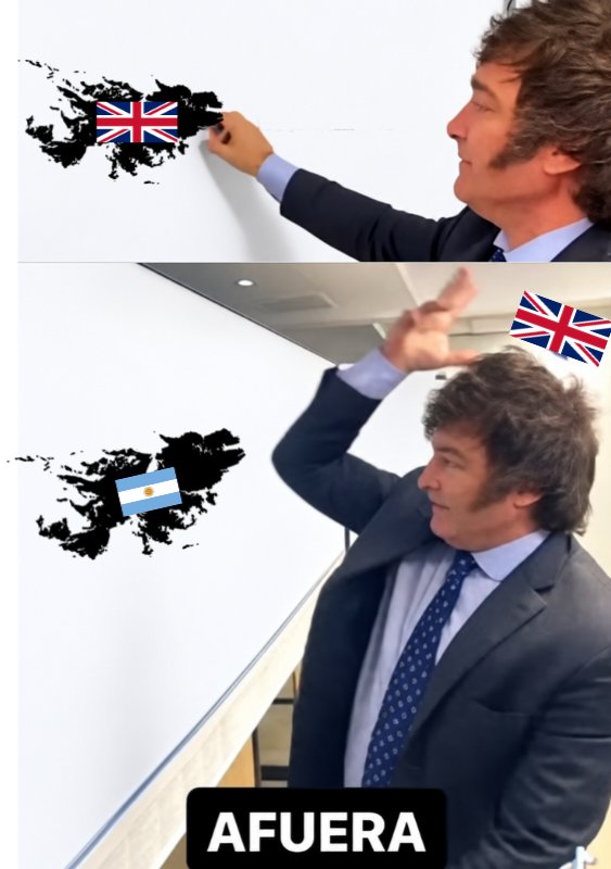 elduckpost's tweet photo. El presidente que más hizo por la causa Malvinas en la historia. https://t.co/U7GOA60qEE