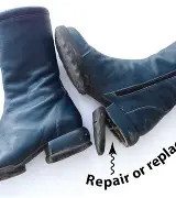 temple315's tweet photo. @Georgia_07os The heel of my boot need's repair. https://t.co/TVAbMDaXQD