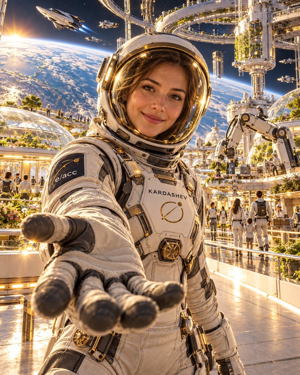 beffjezos's tweet photo. Come with me if you want civilization to live.

We must accelerate our ascension to the stars, rather than fight for our place in the dirt.

e/acc https://t.co/c77ZgDiBVK