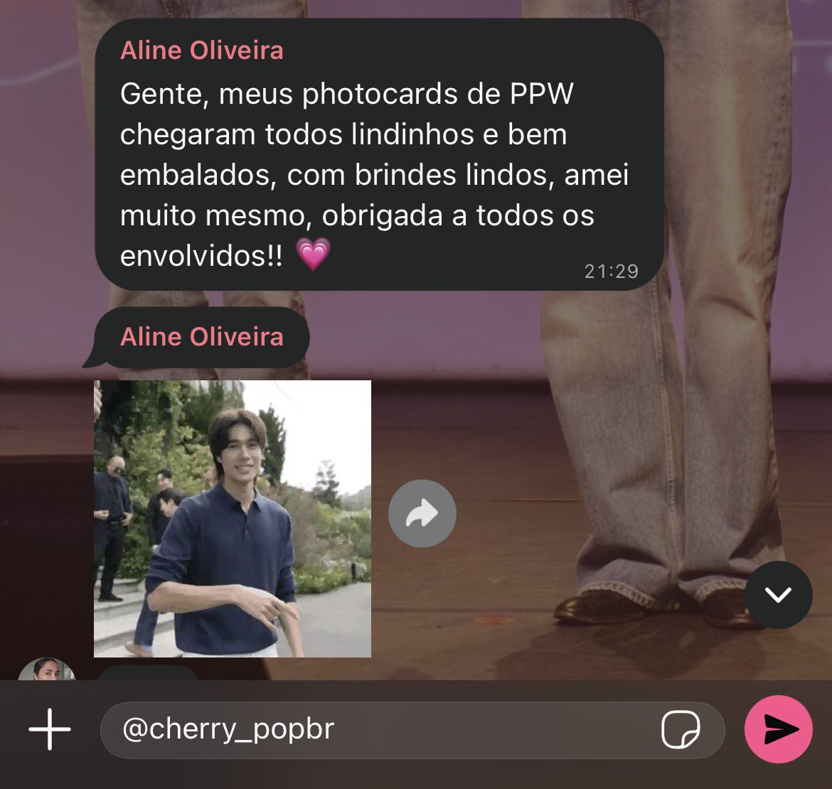 Cherry_popbr's tweet photo. #Feedbacksdacherry https://t.co/kMhpMJd2b3